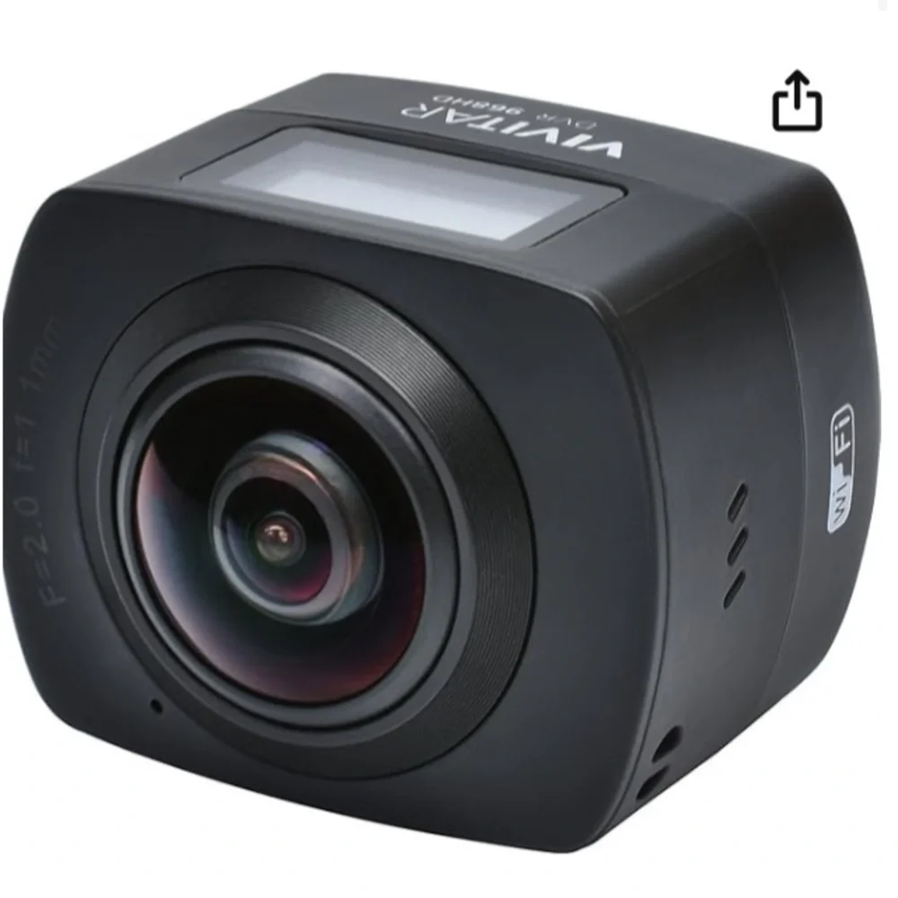 Vivitars DVR968HD 360Cam 12.1 MP Camera with 1080p Resolution nwt